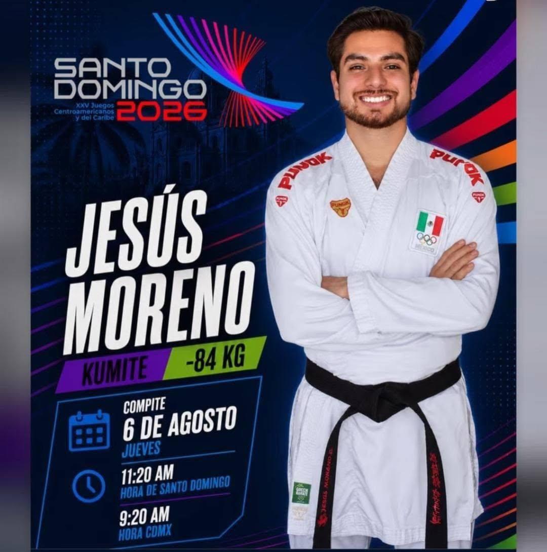 $!Sinaloenses Jesús Moreno y Jorge Adán Cárdenas entran en acción por México en Santo Domingo 2026