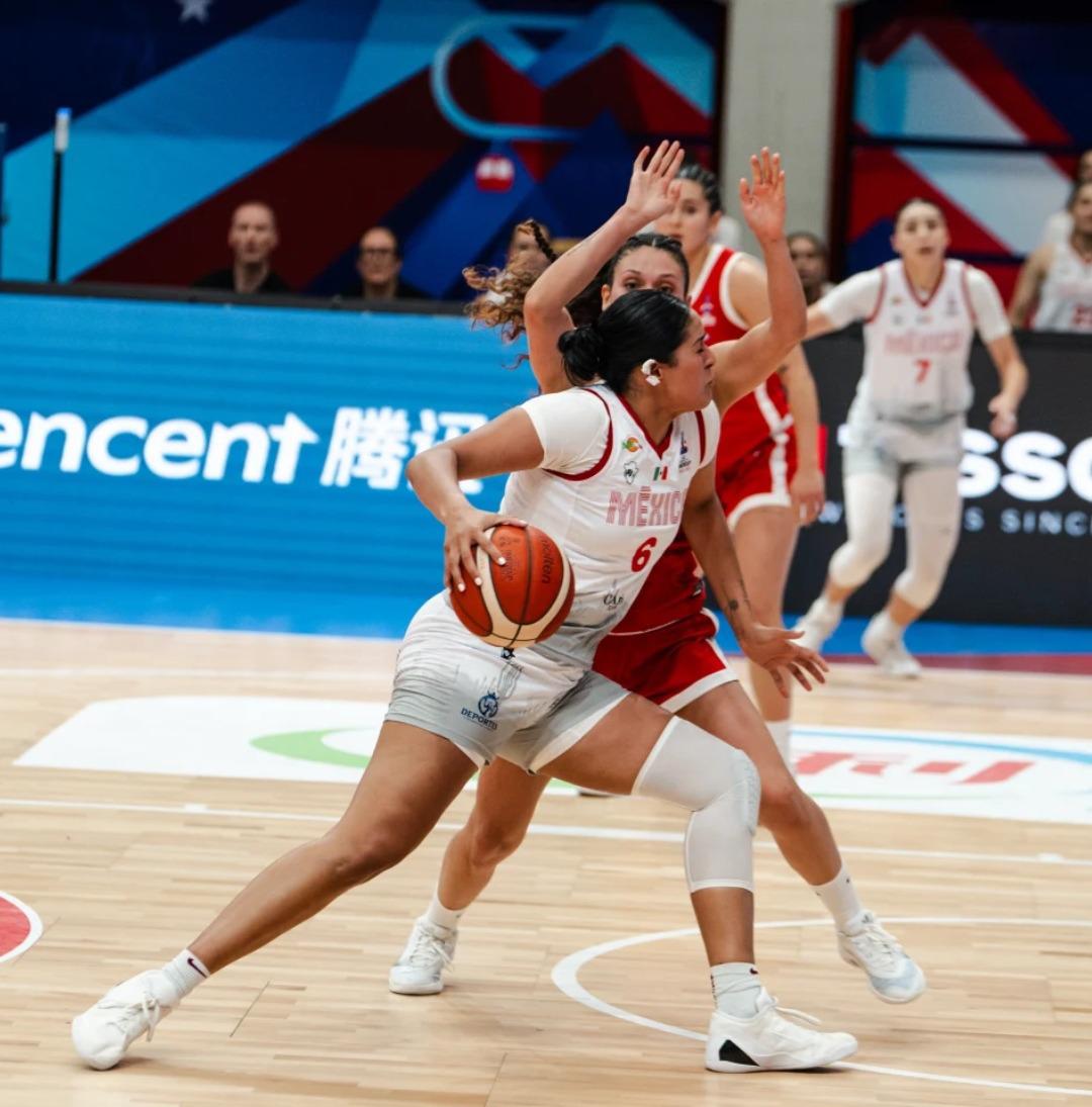 $!Mariana Valenzuela lidera el triunfo de México en su debut en la FIBA Women’s AmeriCup 2025