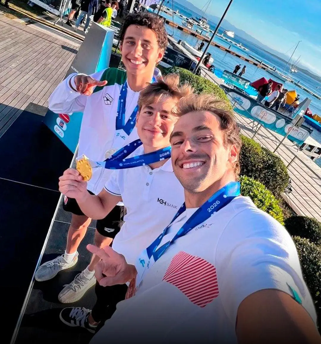 $!Paulo Strehlke logra plata y hace historia para México en aguas abiertas