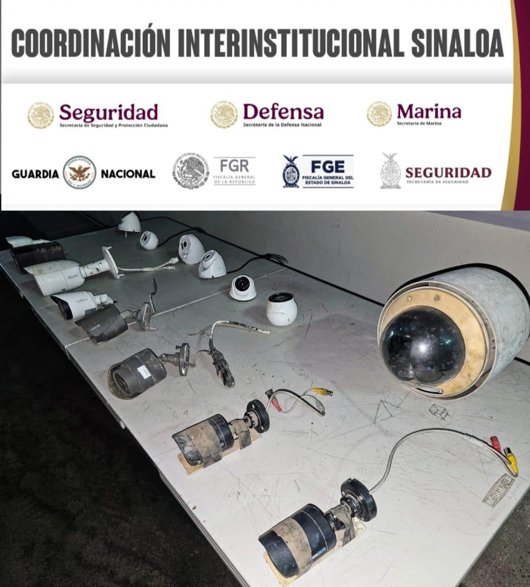 $!Retiran 15 cámaras de videovigilancia instaladas de forma irregular en Culiacán