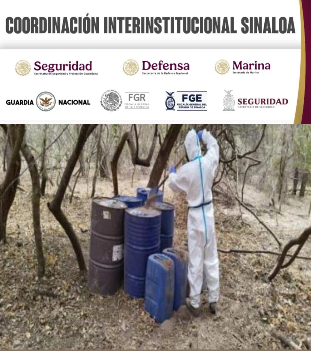 $!Suman otros 7 laboratorios clandestinos ubicados en Culiacán y Cosalá