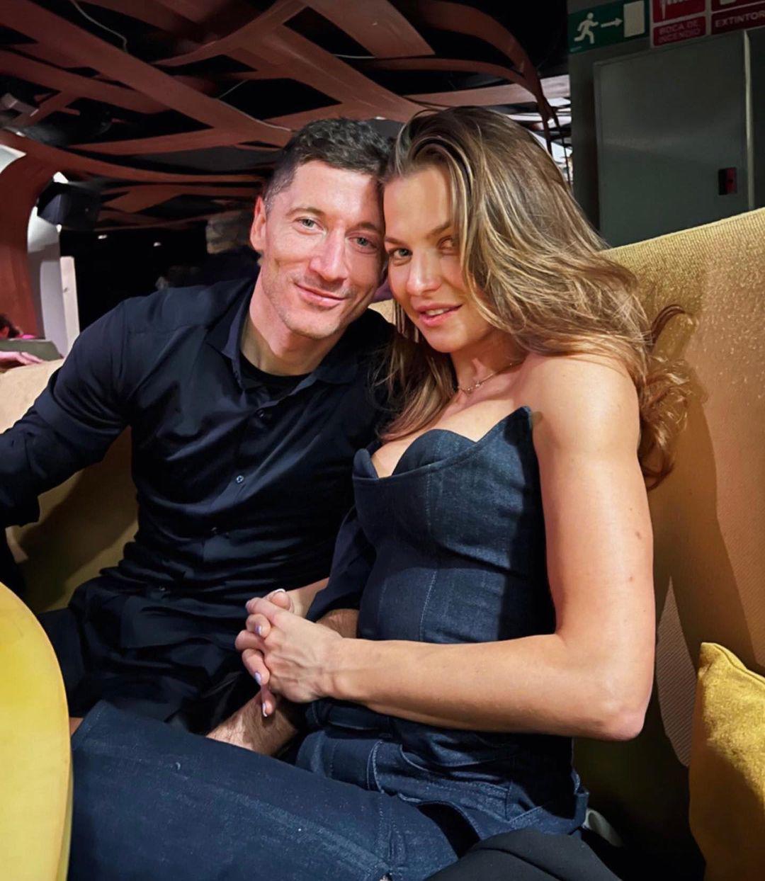 $!Robert Lewandowski y Anna Lewandowska, destacados atletas polacos.