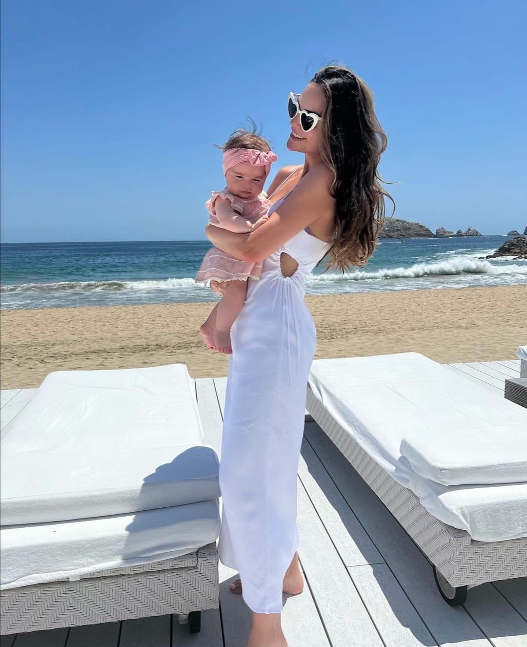 $!La modelo es madre de una pequeña niña.