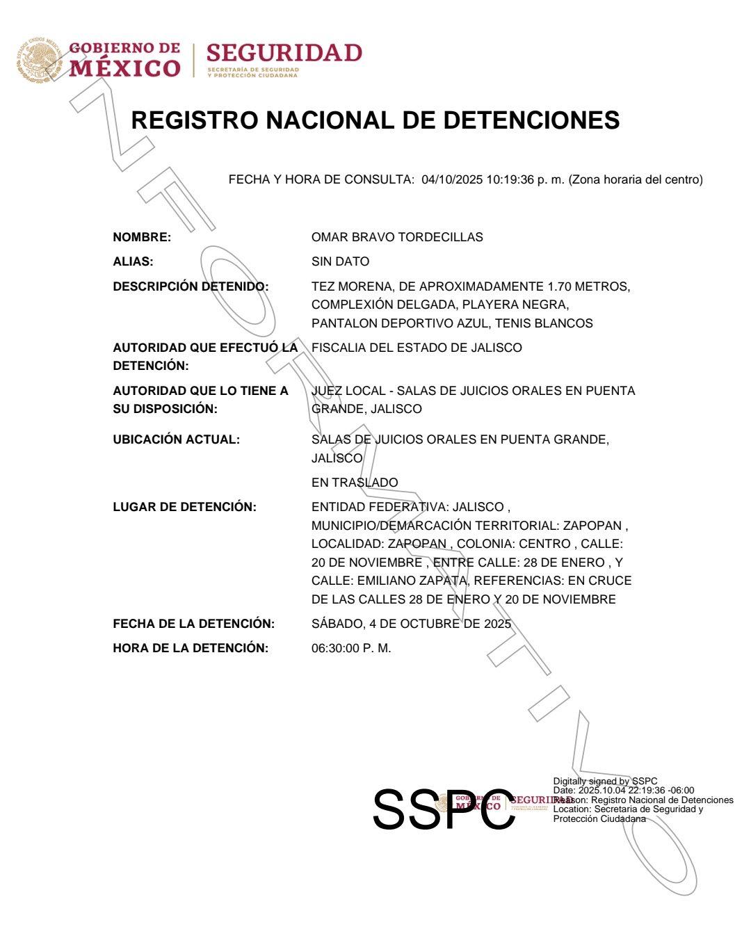 $!Detienen a Omar Bravo por presunto abuso sexual infantil agravado