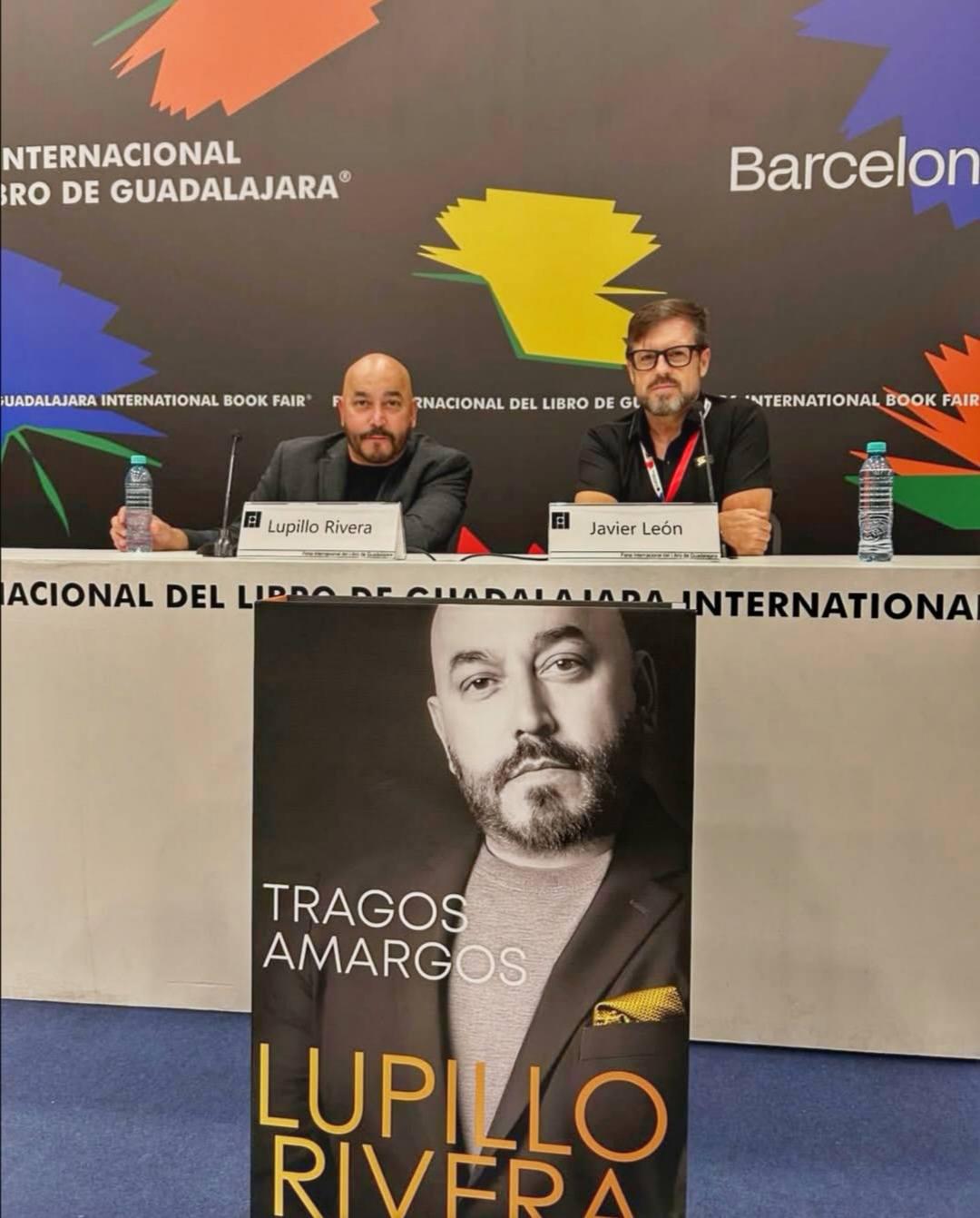 $!Presenta Lupillo Rivera su libro ‘Tragos Amargos’ en la FIL de Guadalajara