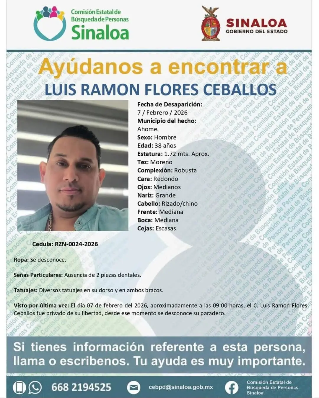 $!Activan búsqueda de Luis Armando y Luis Ramón, desaparecidos en Ahome