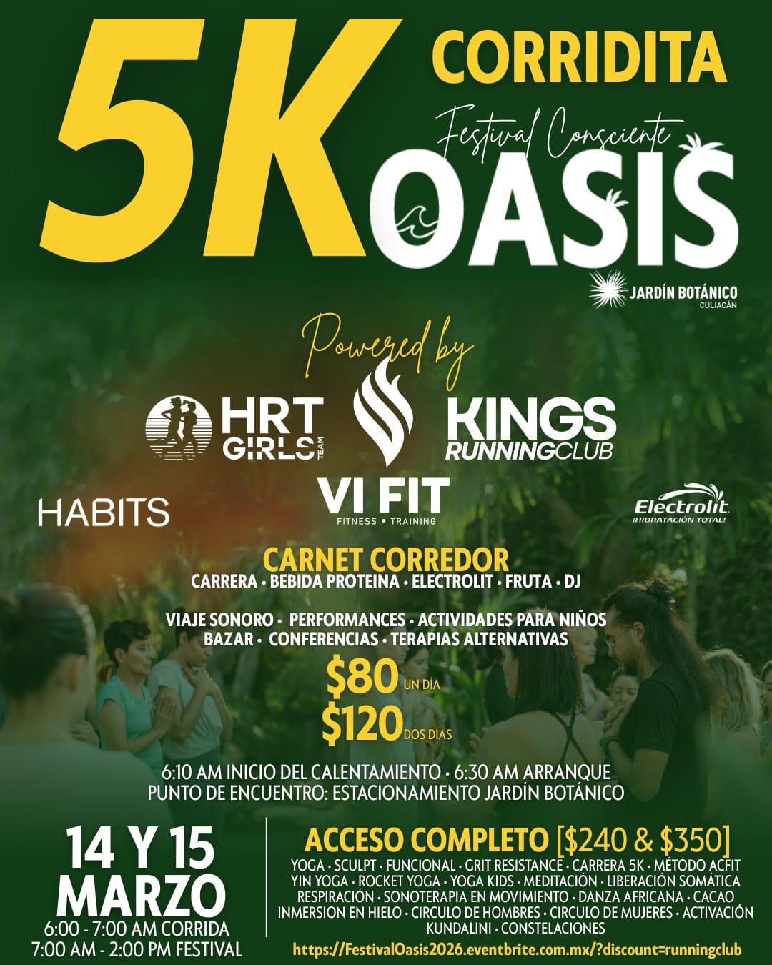 $!Buscan fortalecer bienestar y economía local con el ‘Oasis Festival Consciente 2026’