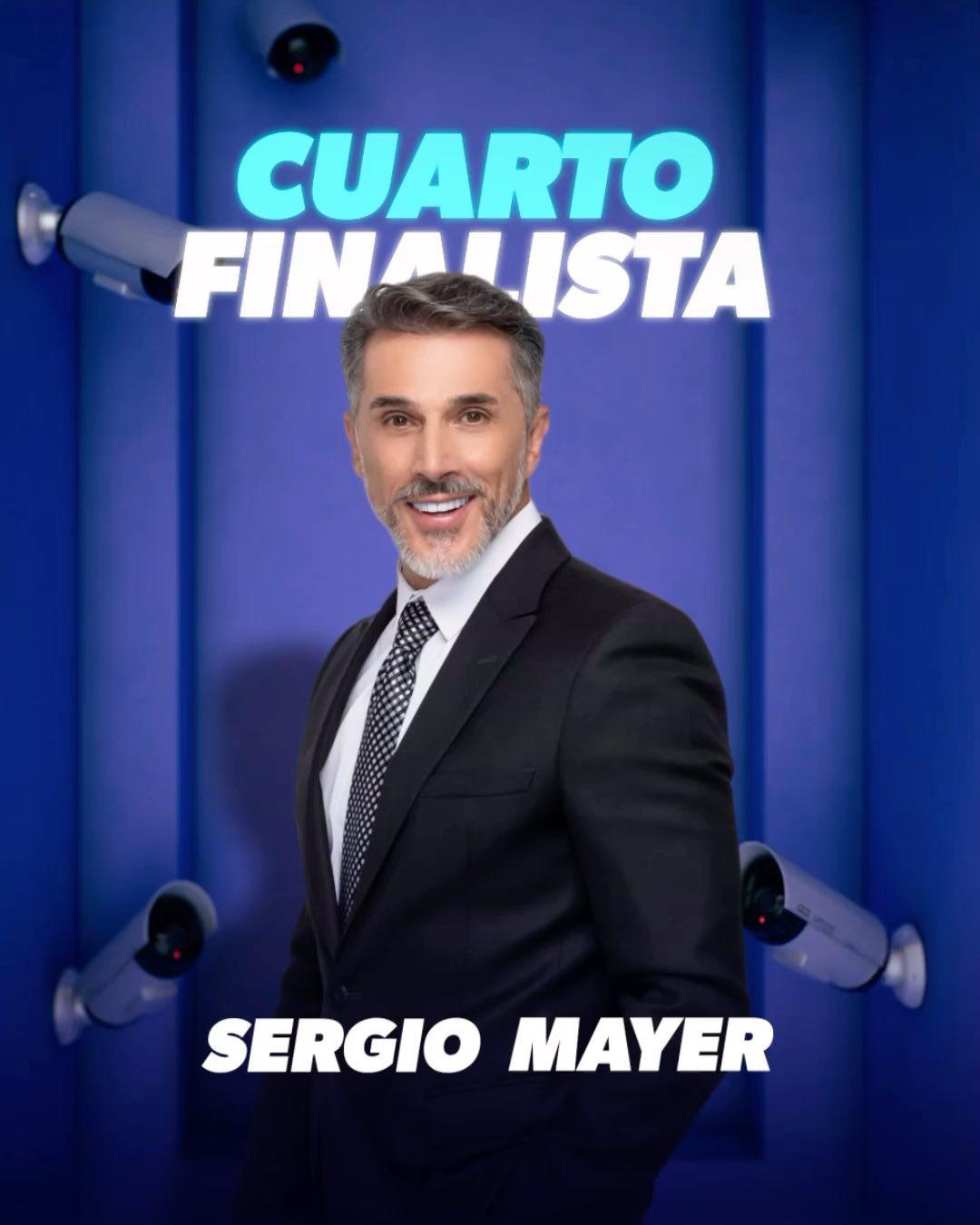 $!Sergio Mayer fue el cuarto finalista.