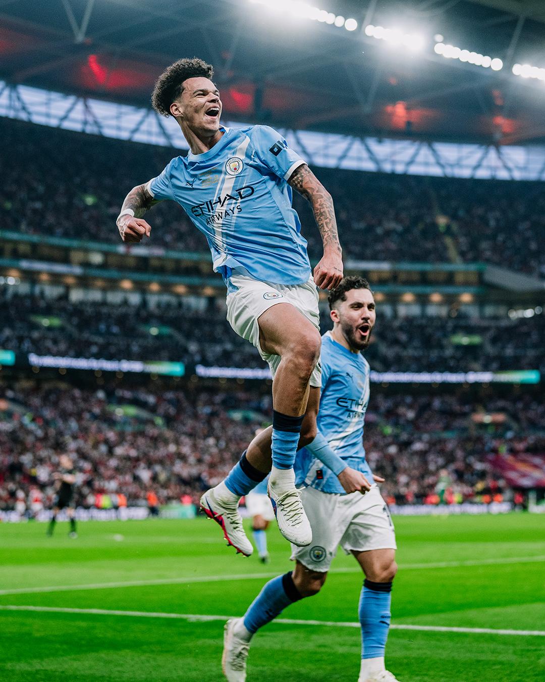 $!Manchester City vence 2-0 al Arsenal y conquista su quinta Copa de la Liga