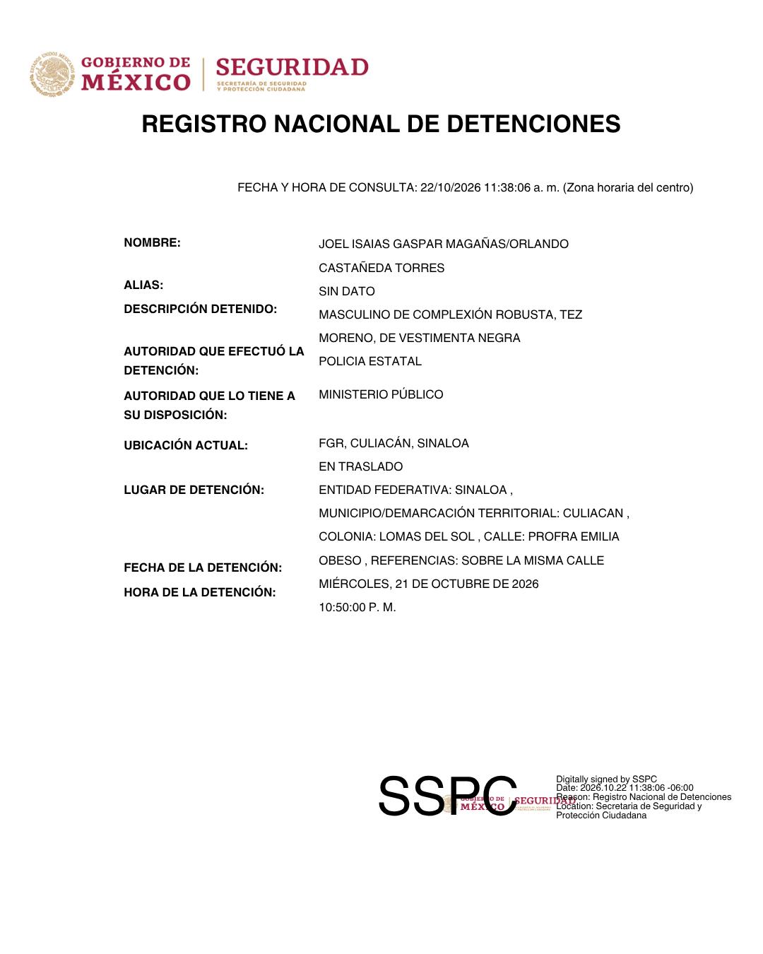 $!Detienen en Culiacán a ‘El Coco Ranas’, presunto generador de violencia del Cártel de Sinaloa