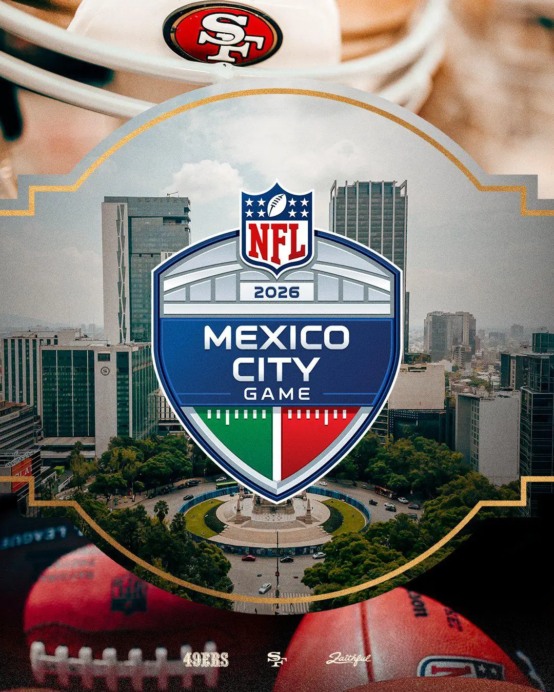 $!Los 49ers de San Francisco regresan este año a México