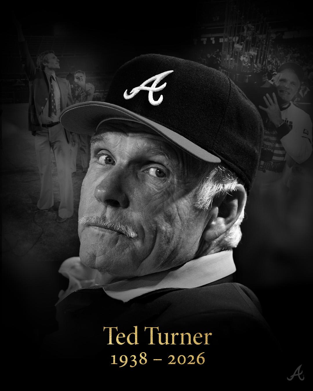 $!Fallece Ted Turner, el hombre que transformó a los Bravos de Atlanta y revolucionó la televisión