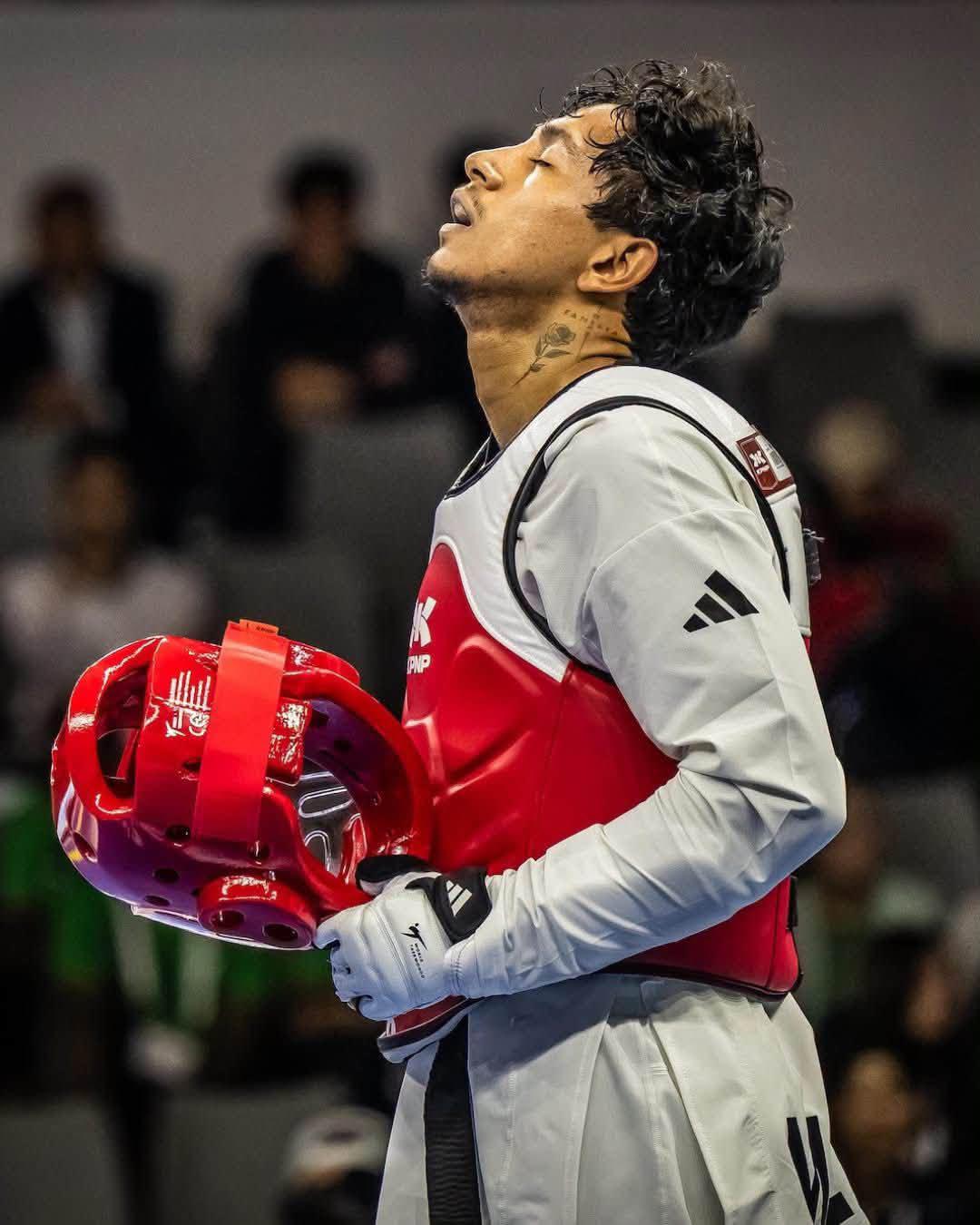 $!Sinaloense Juan Diego García conquista la medalla de oro en el Grand Prix de Parataekwondo Muju 2026