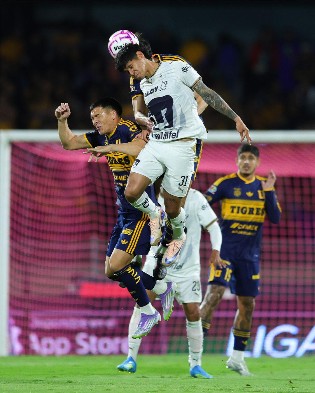 $!Pumas y Tigres dividen puntos en CU y comprometen sus aspiraciones de Liguilla