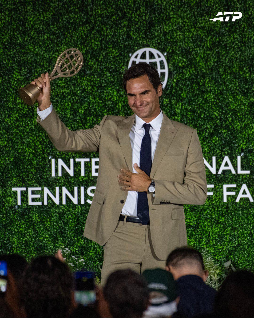 $!Roger Federer inmortaliza su legado con su ingreso al Salón de la Fama del Tenis Internacional