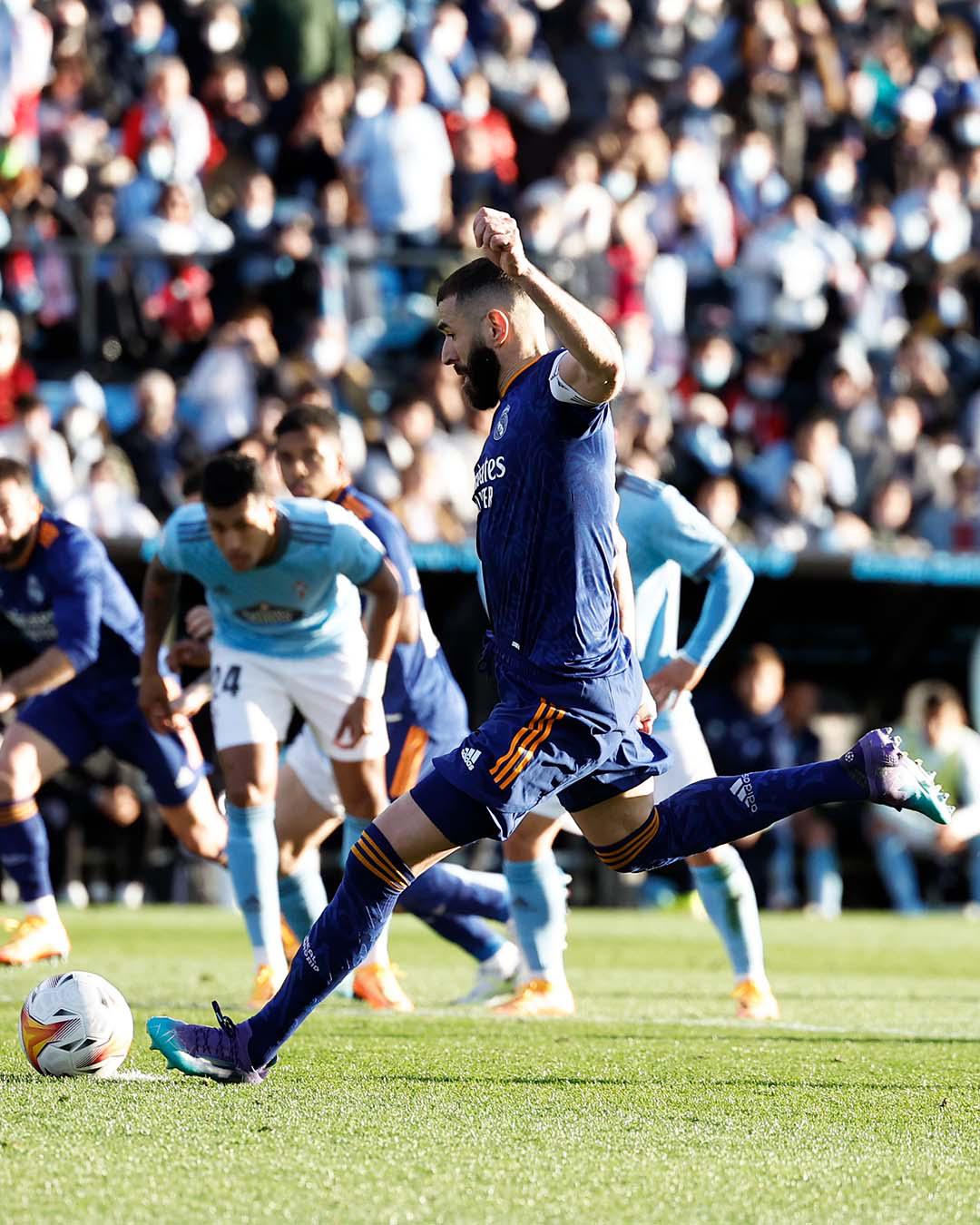 $!Doblete de Karim Benzema da triunfo al Real Madrid ante el Celta