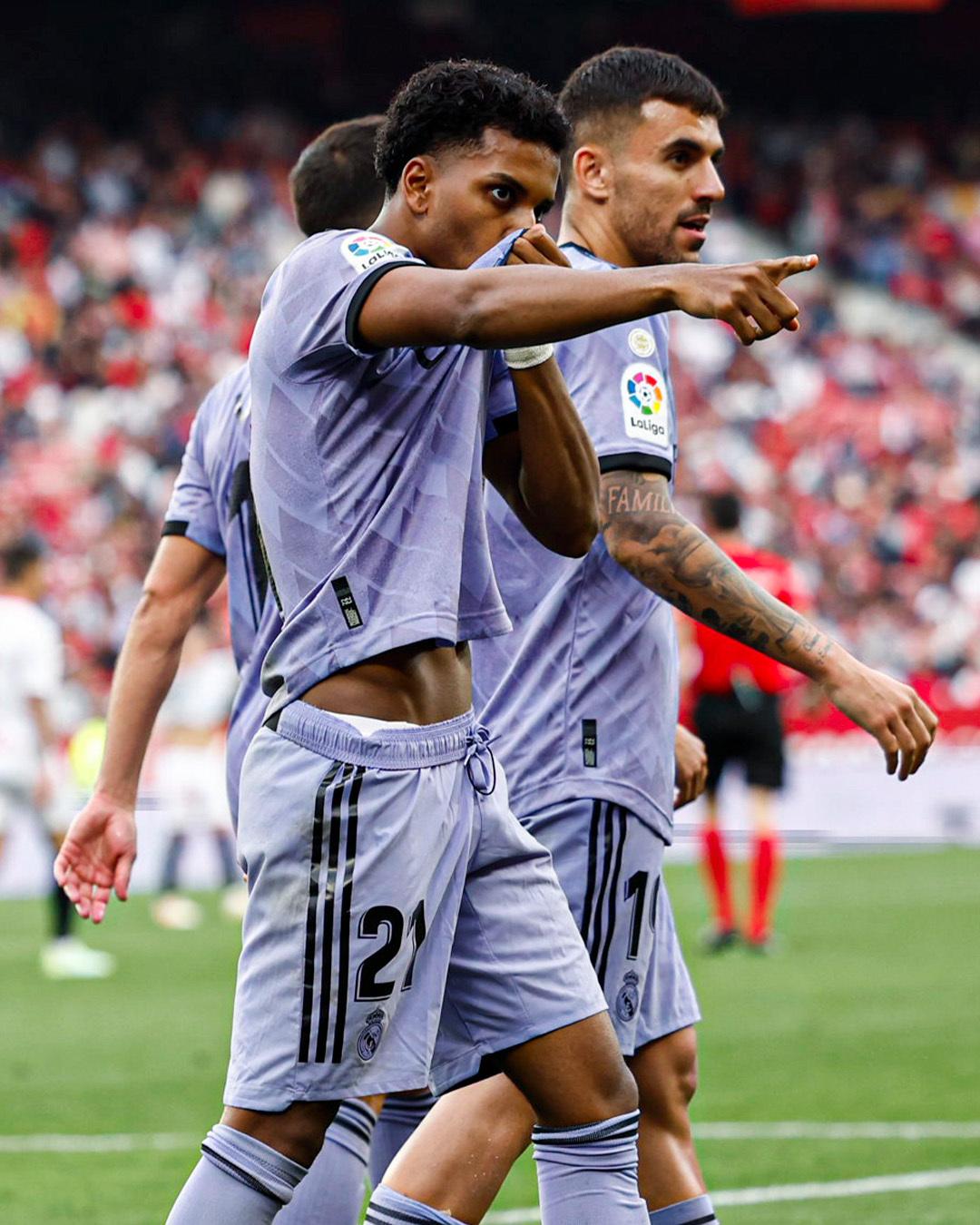 $!Real Madrid gana en Sevilla con doblete de Rodrygo