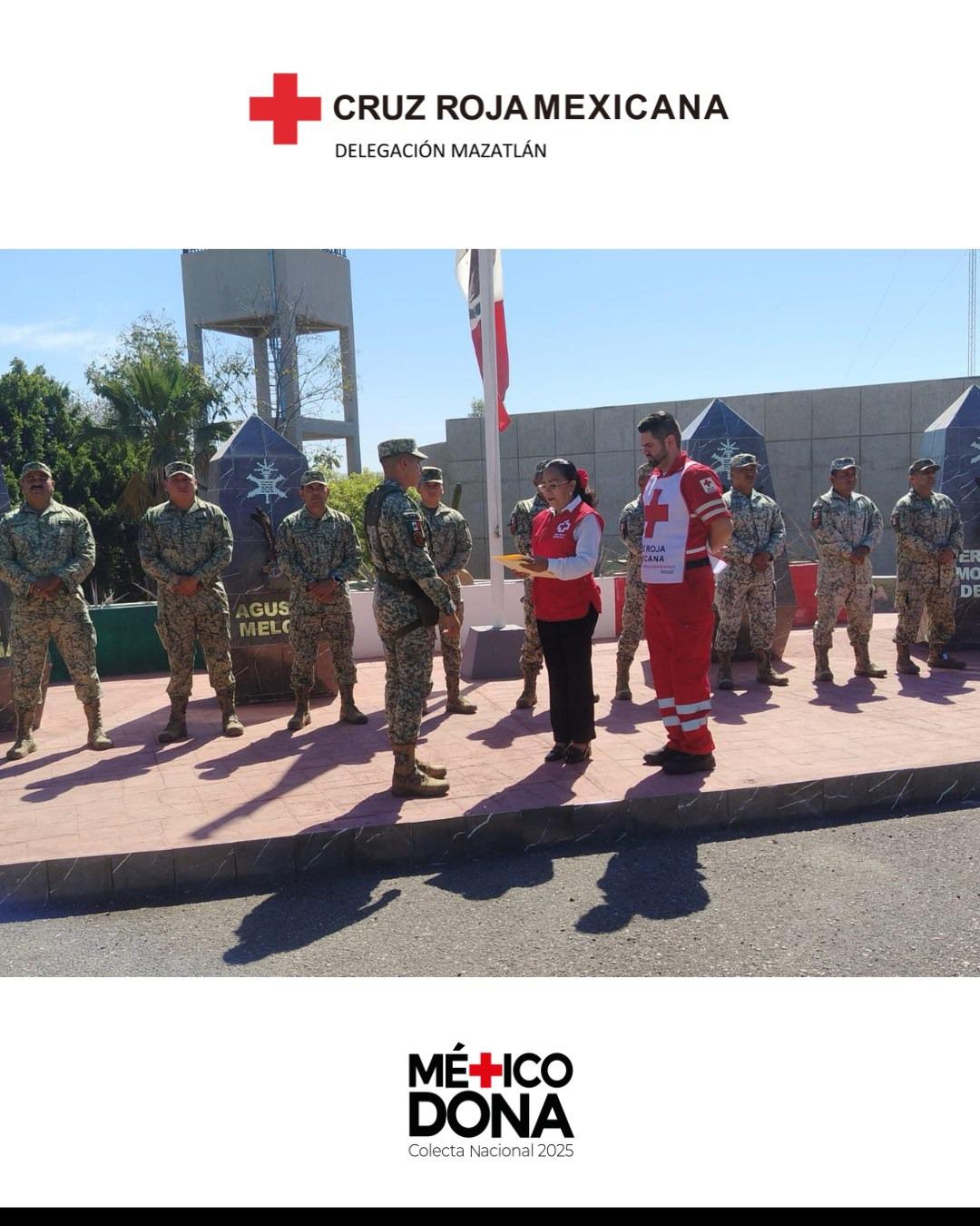 $!Delegación Mazatlán conmemora el Día Mundial de la Cruz Roja reafirmando su misión humanitaria