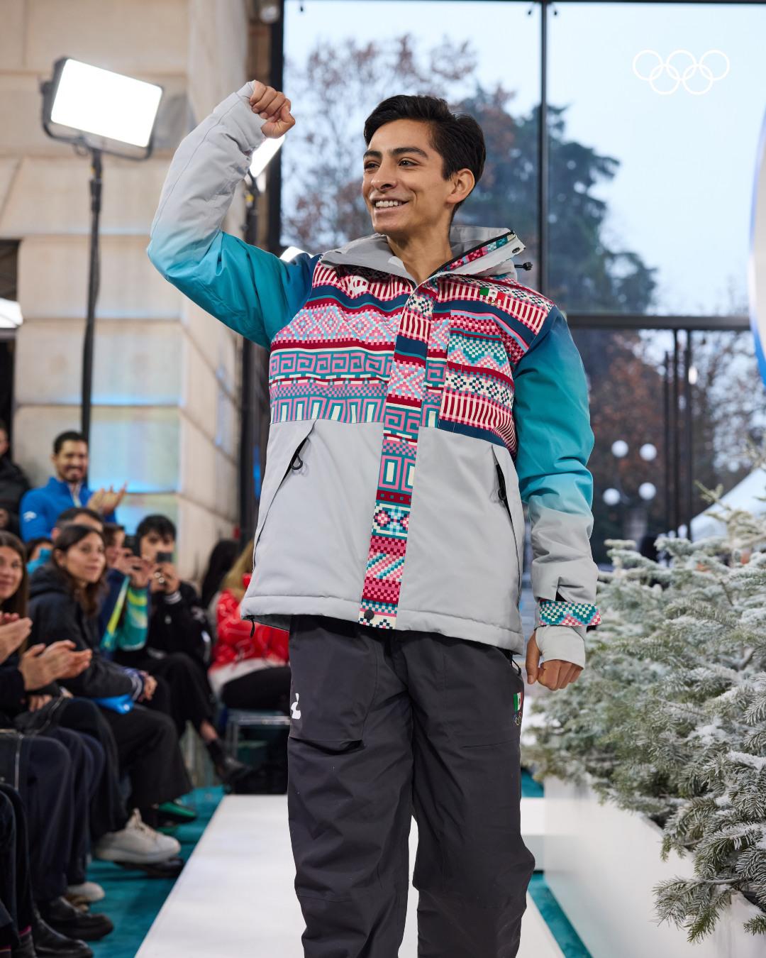 $!Donovan Carrillo deslumbra en las pasarelas de Milano-Cortina 2026