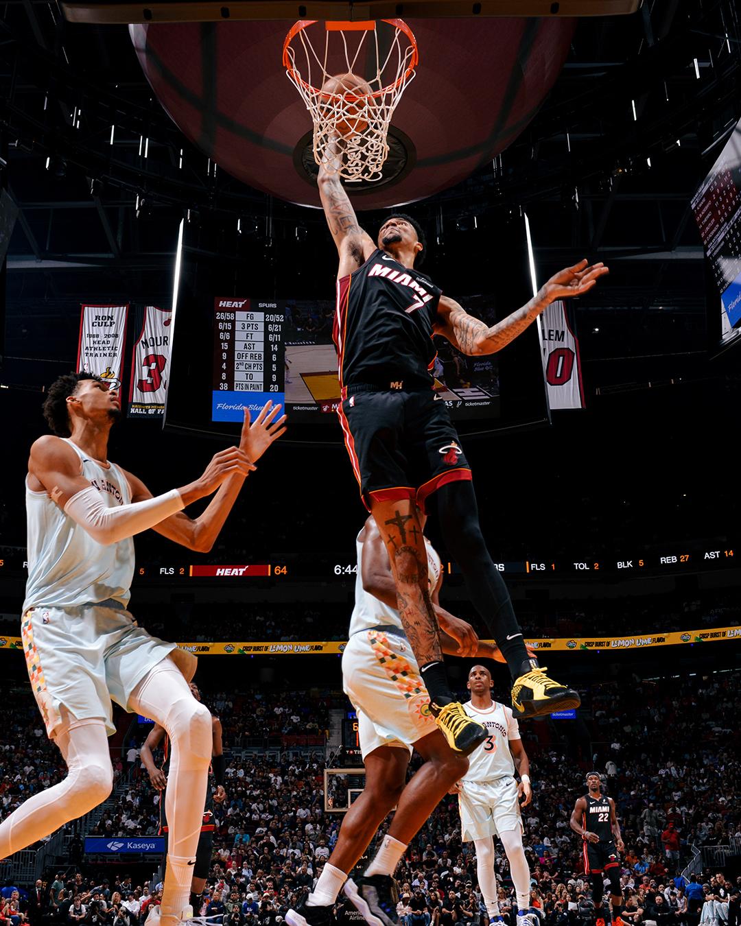 $!Miami Heat aprovecha el mal momento de los Spurs y corta su mala racha