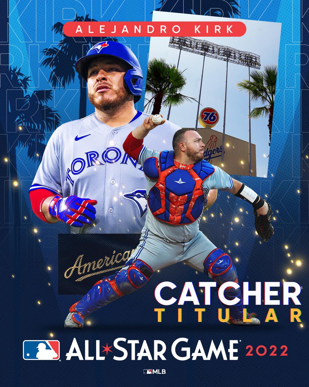 $!Alejandro Kirk será el cátcher titular de la Liga Americana en el Juego de Estrellas