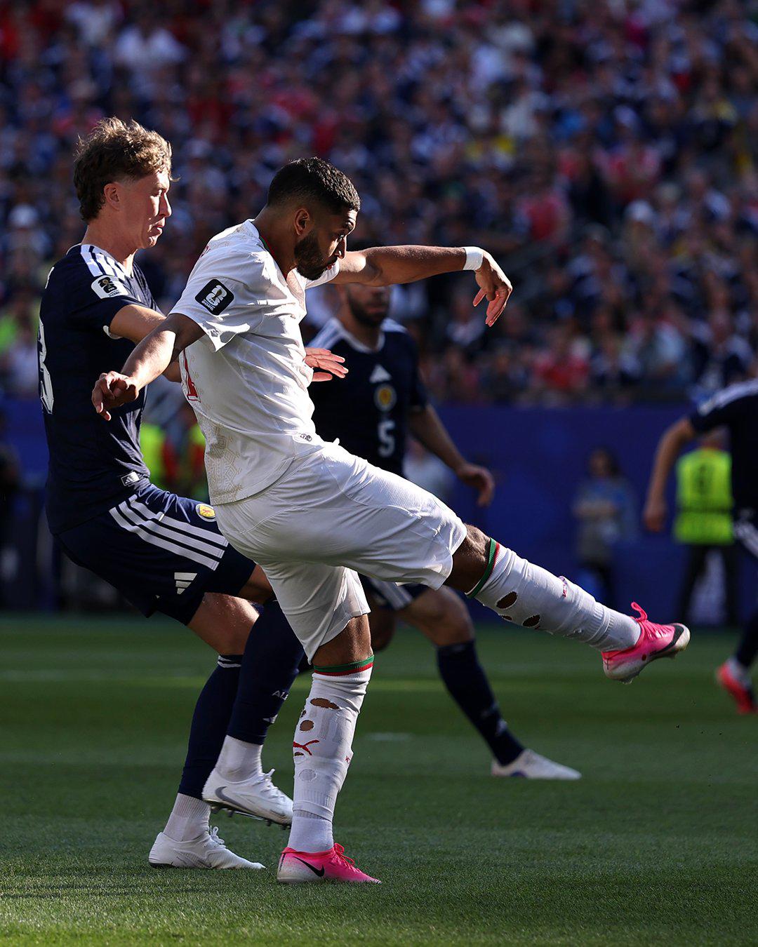 $!Marruecos vence a Escocia y mete presión a Brasil en el Grupo C