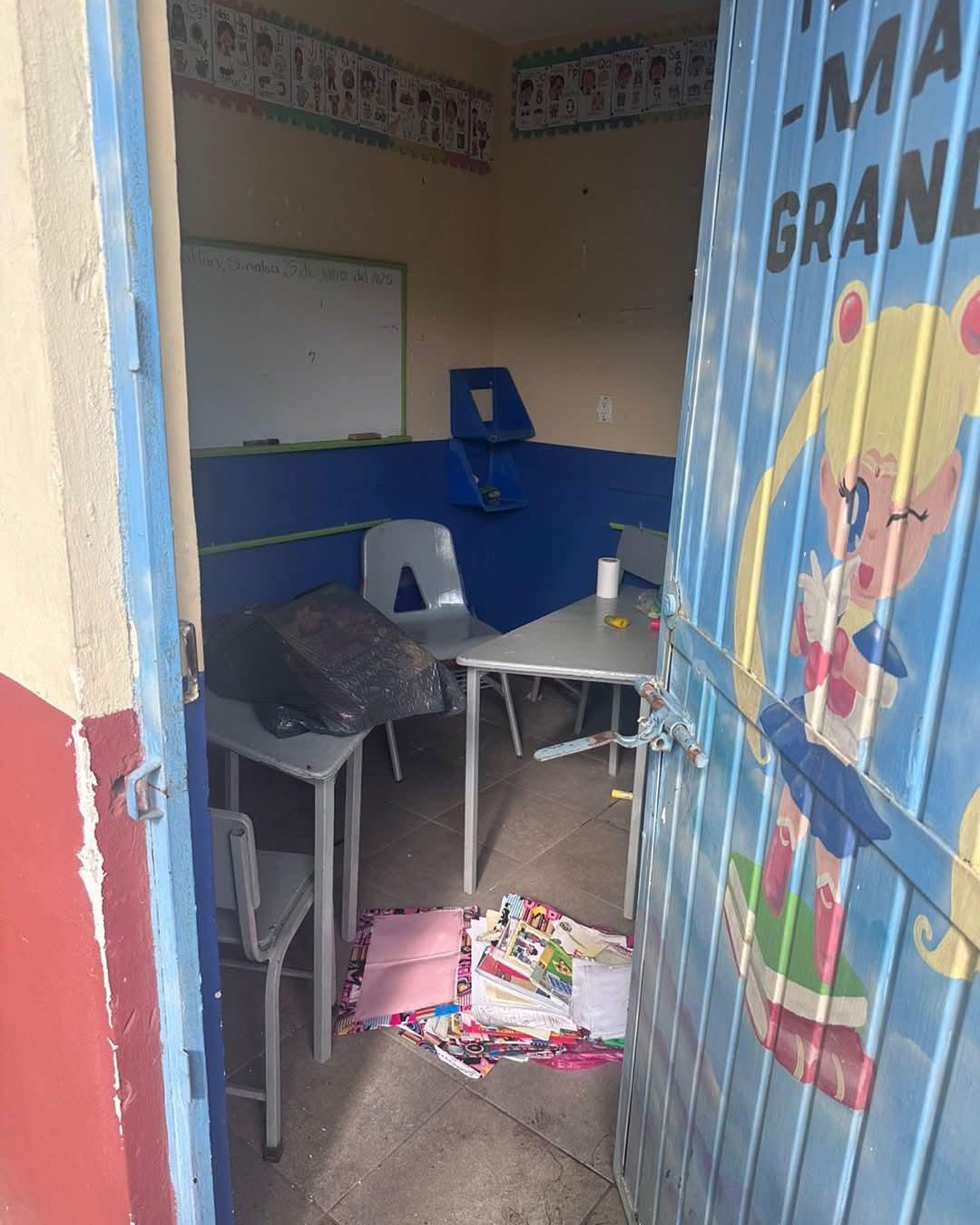 $!De nueva cuenta, roban en primaria Petróleos Mexicanos de Mazatlán