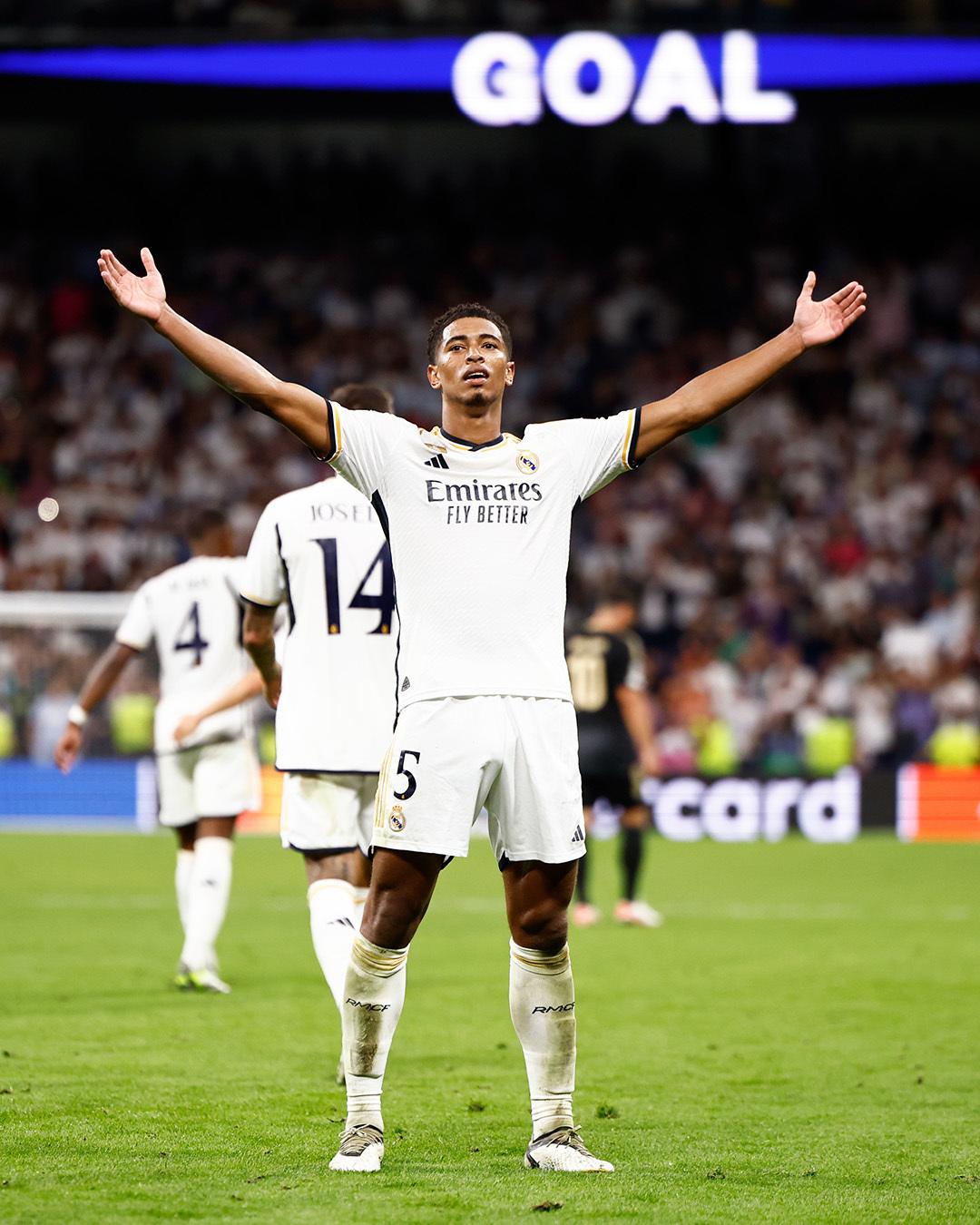 $!Bellingham da el primer triunfo a Real Madrid en la Champions