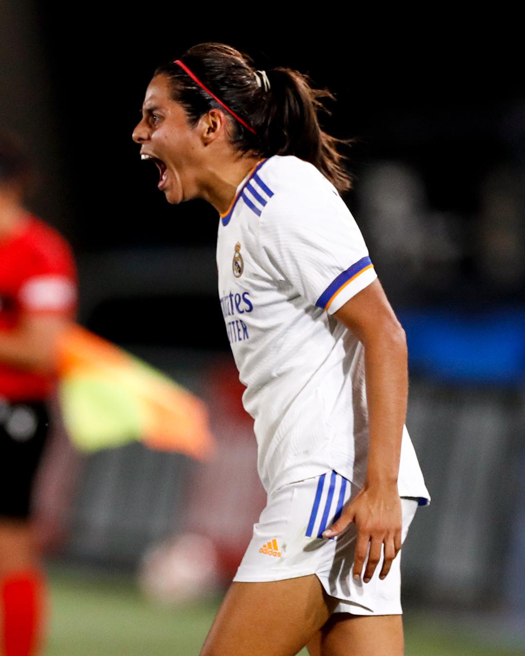 $!Kenti Robles anota primer gol del Real Madrid femenil en la Champions League