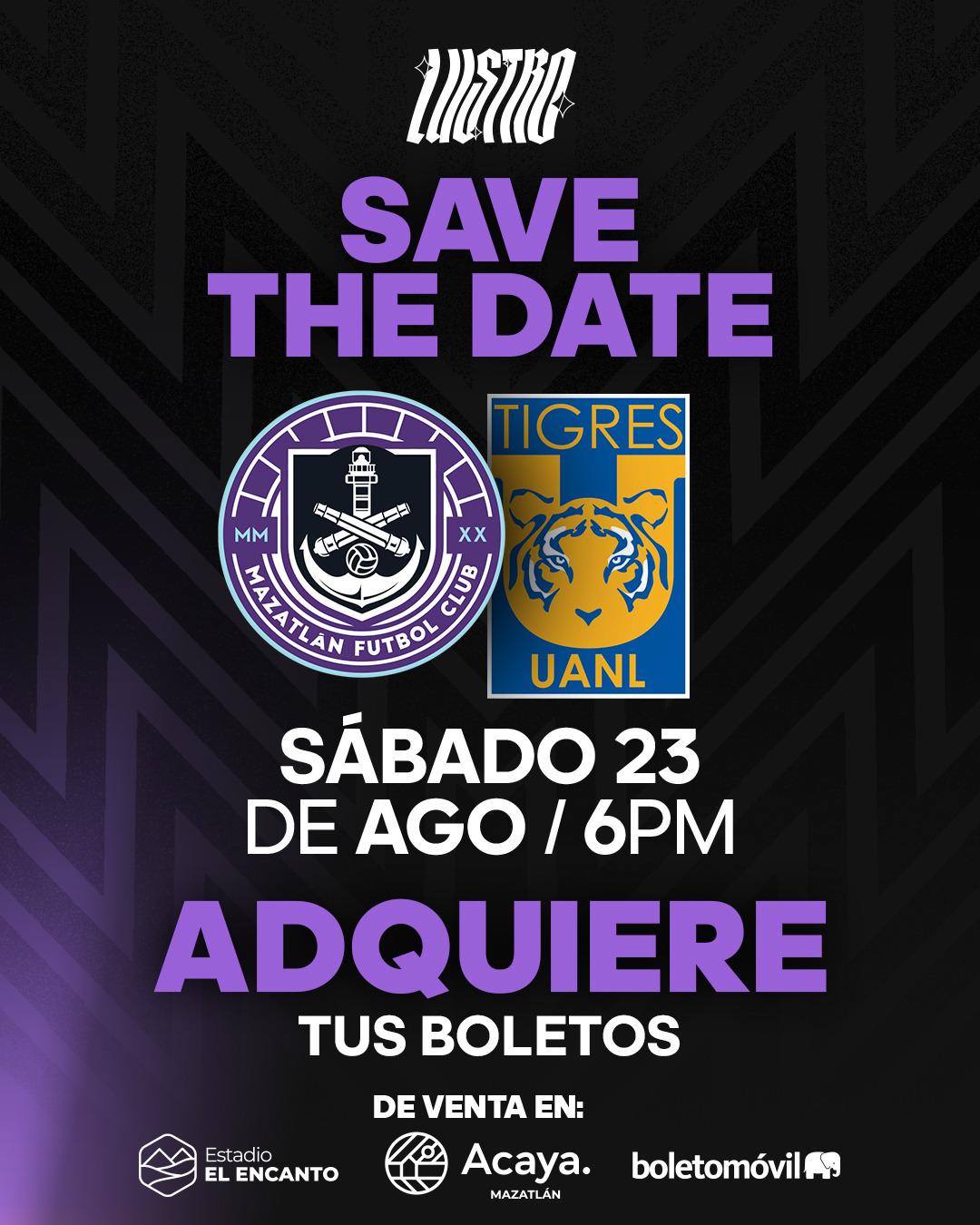 $!Mazatlán FC modifica fecha de su encuentro ante Tigres en El Encanto por la Leagues Cup