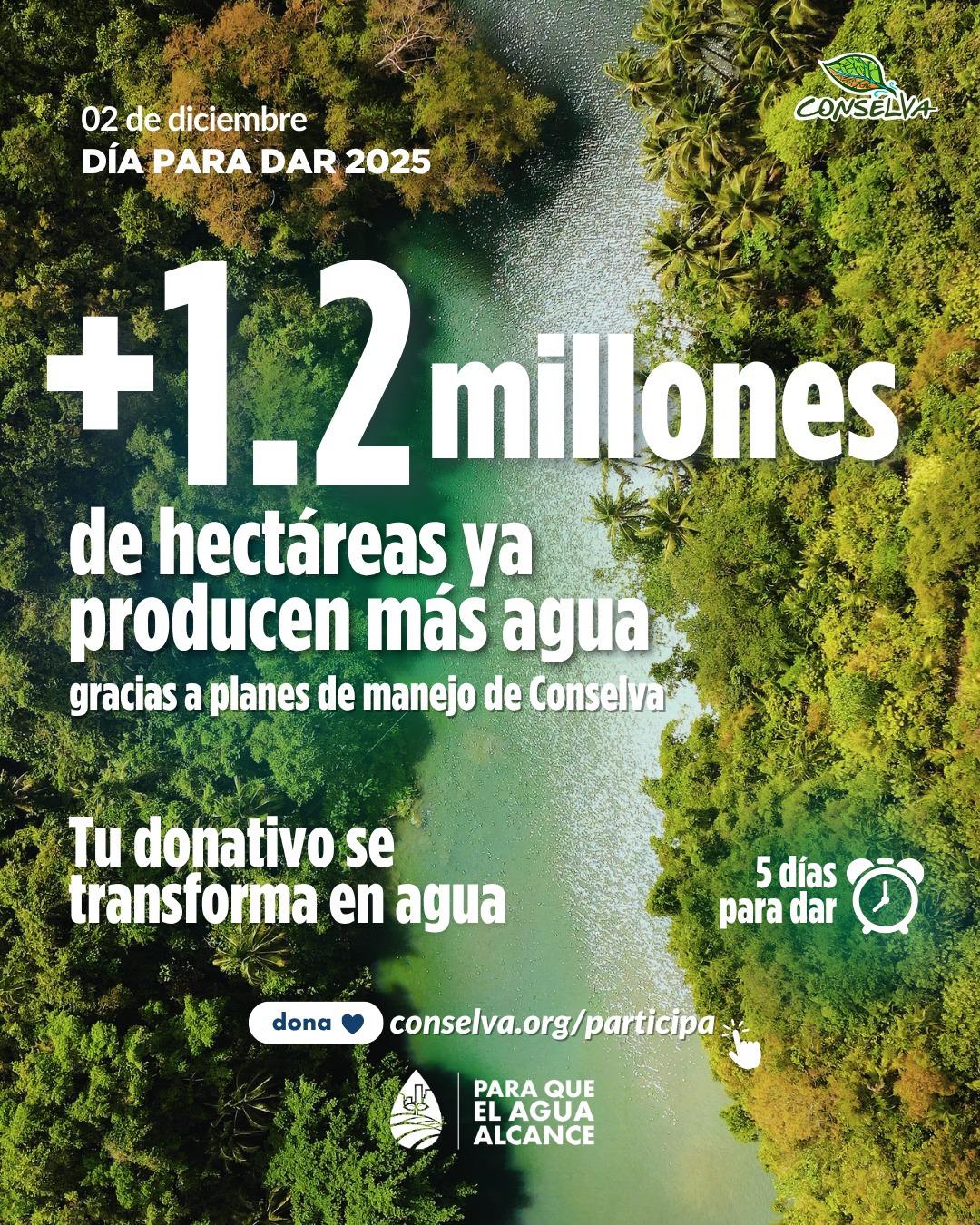 $!Conselva invita a la ciudadanía a sumarse a Un Día para Dar y proteger el origen del agua en Sinaloa