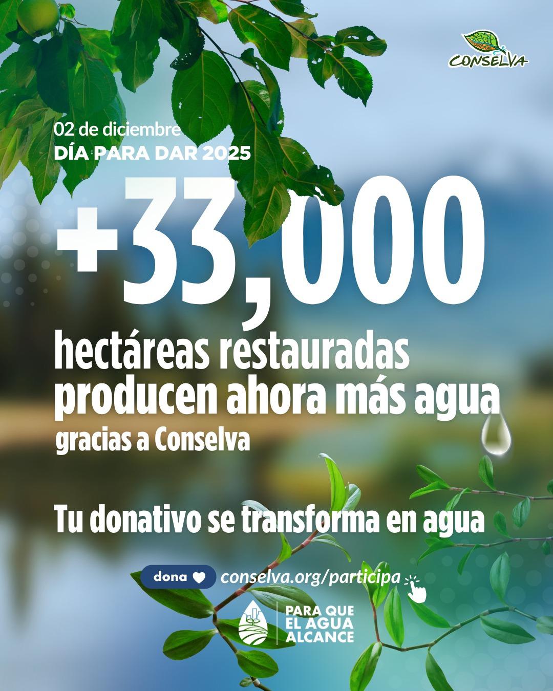 $!Conselva invita a la ciudadanía a sumarse a Un Día para Dar y proteger el origen del agua en Sinaloa