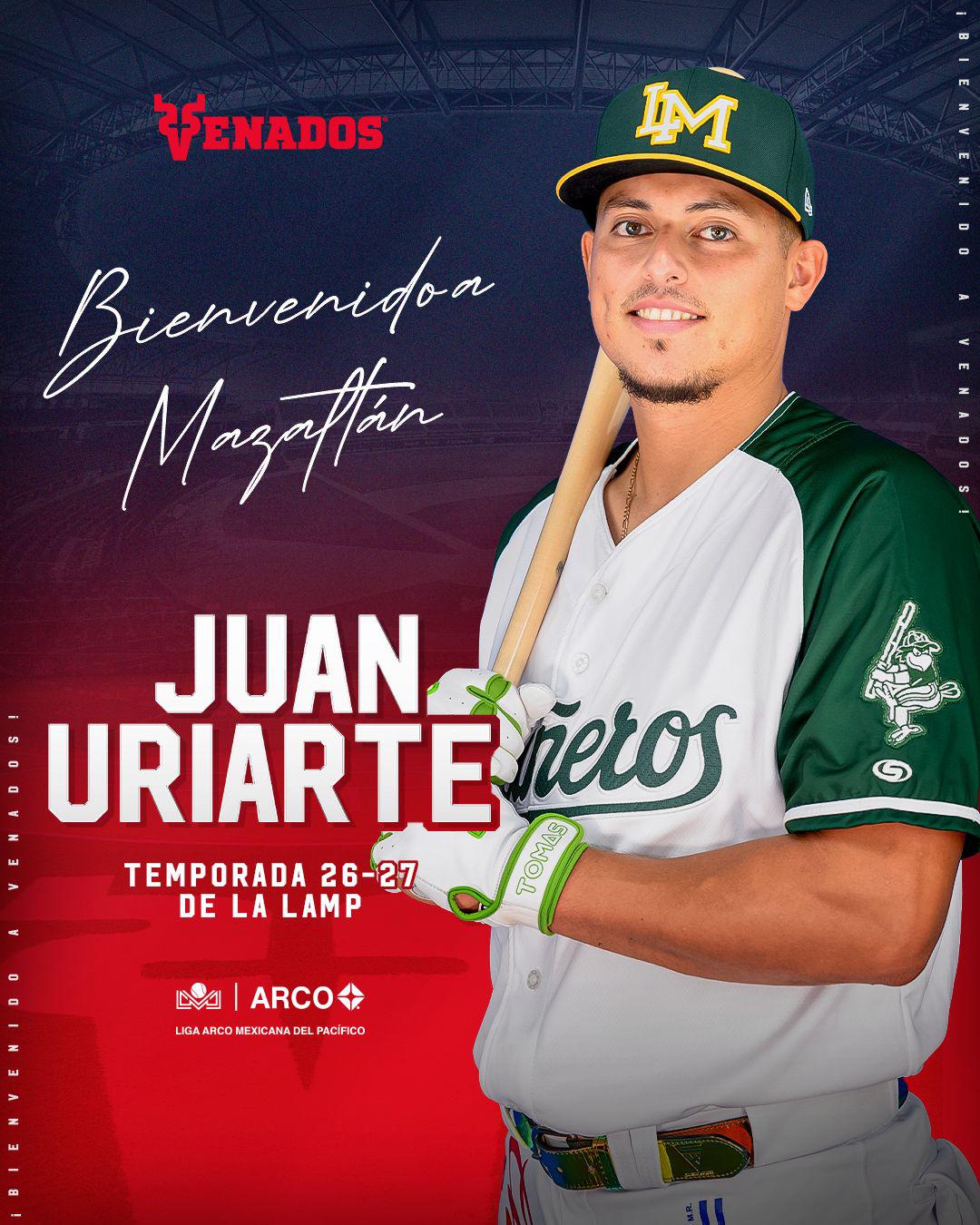 $!Venados de Mazatlán adquiere a Juan Uriarte, en busca de solificar la receptoría