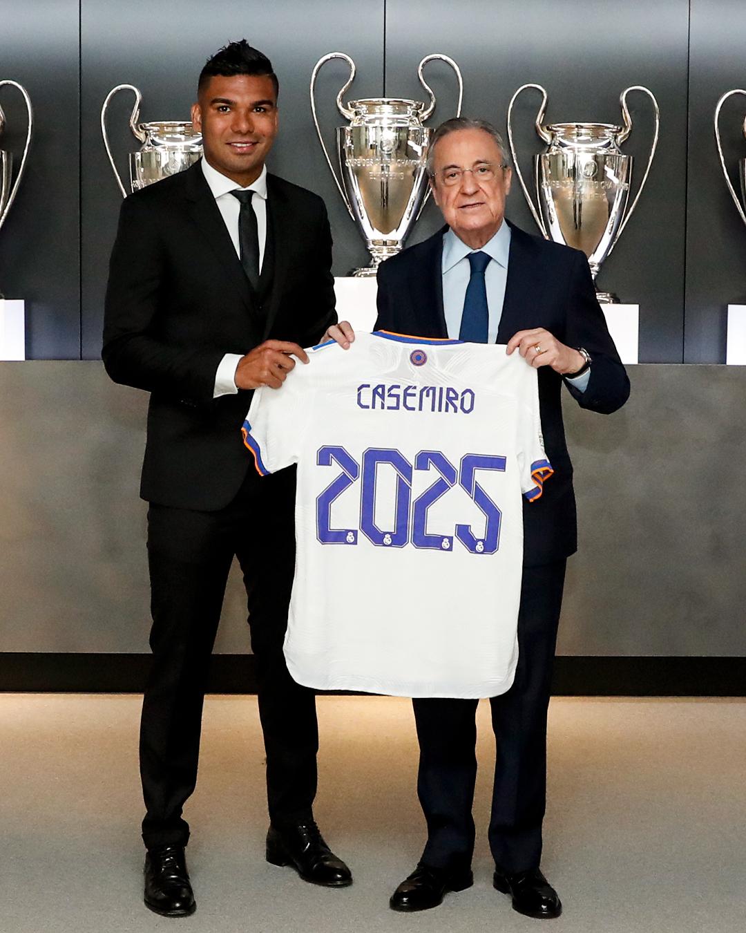$!Casemiro renueva con el Real Madrid hasta 2025