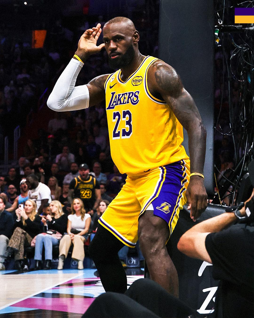 $!LeBron James iguala récord histórico de partidos en la NBA