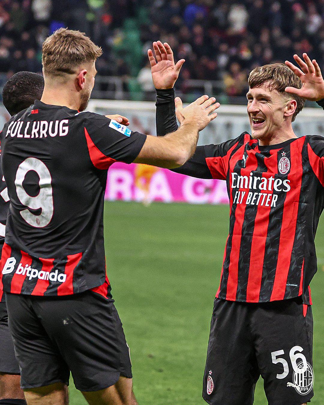 $!Füllkrug da el triunfo al Milán; Johan Vásquez suma otro partido completo con Genoa