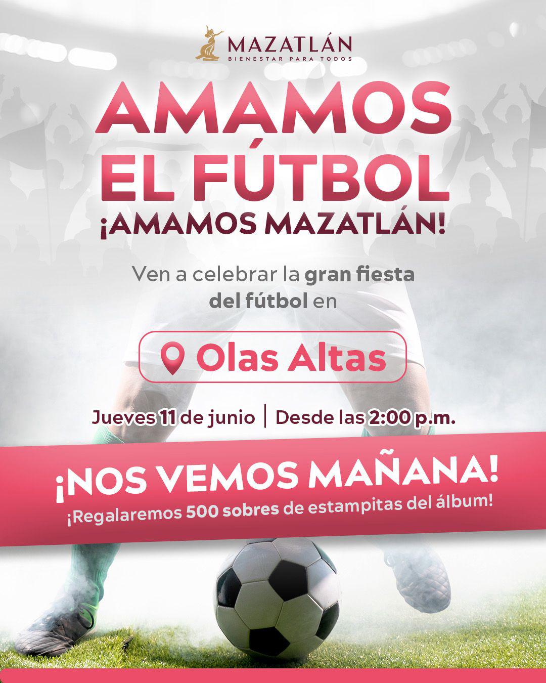 $!Invita Alcaldesa de Mazatlán a disfrutar evento en Olas Altas este jueves 11