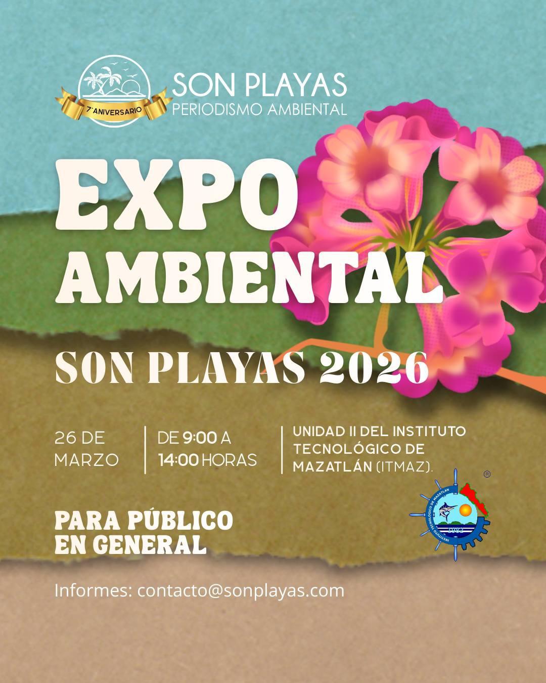 $!Anuncian la Expo Ambiental Son Playas 2026, en Mazatlán