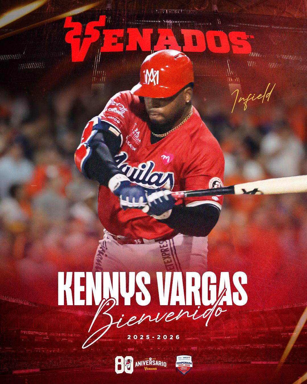 $!Venados de Mazatlán agrega poder a su line up con la llegada de Kennys Vargas