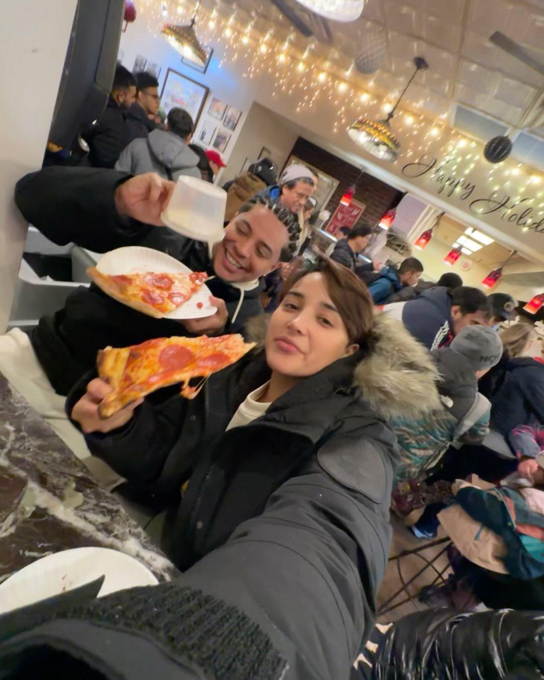 $!Confirma esposa de Eduin Caz que volvieron y comparte fotos de su viaje a Nueva York