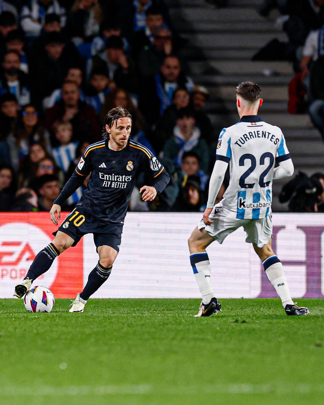 $!Real Madrid afianza su liderato al imponerse por la mínima a la Real Sociedad