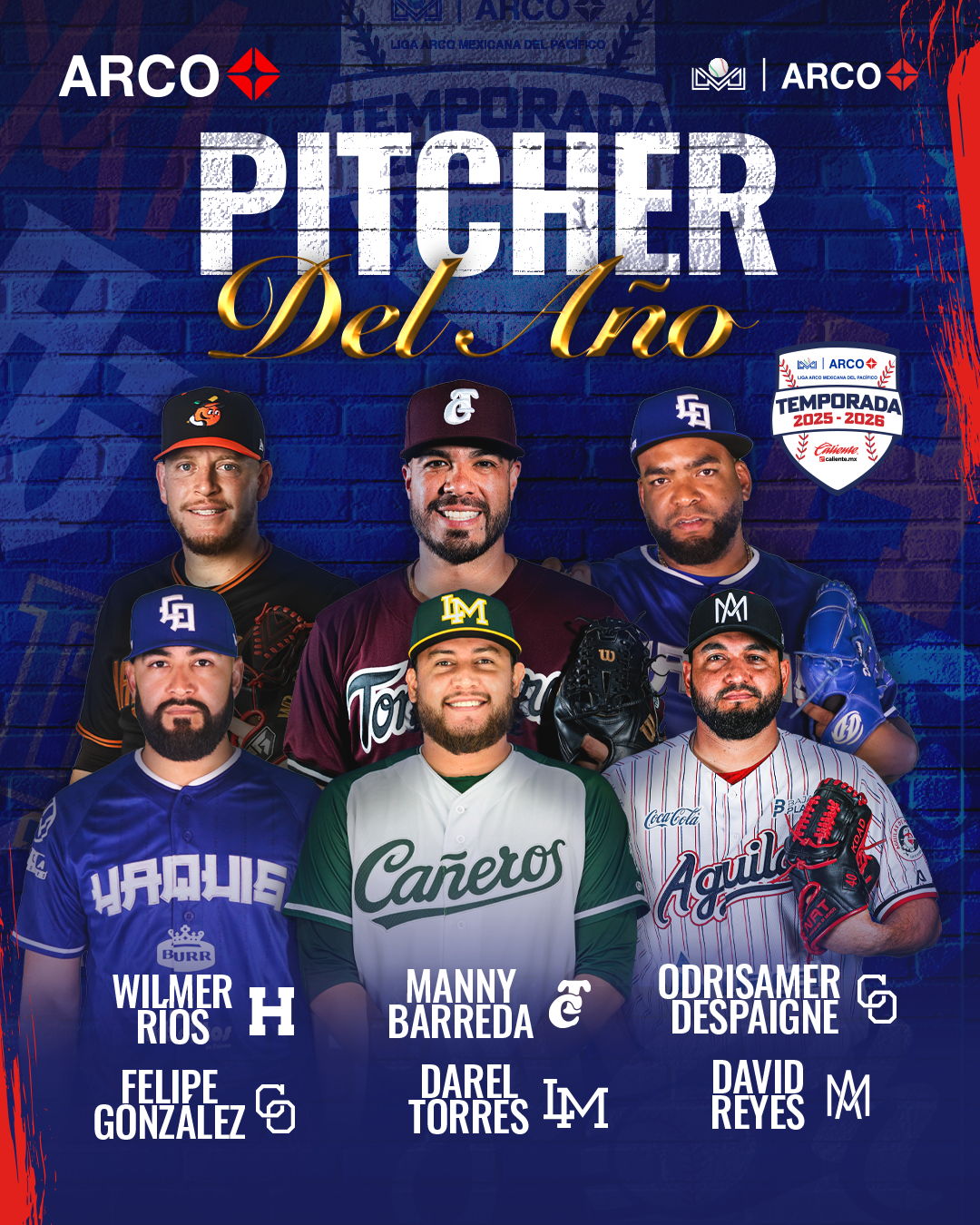 $!Destapan a los candidatos a Más Valiosos de LMP 2025-2026