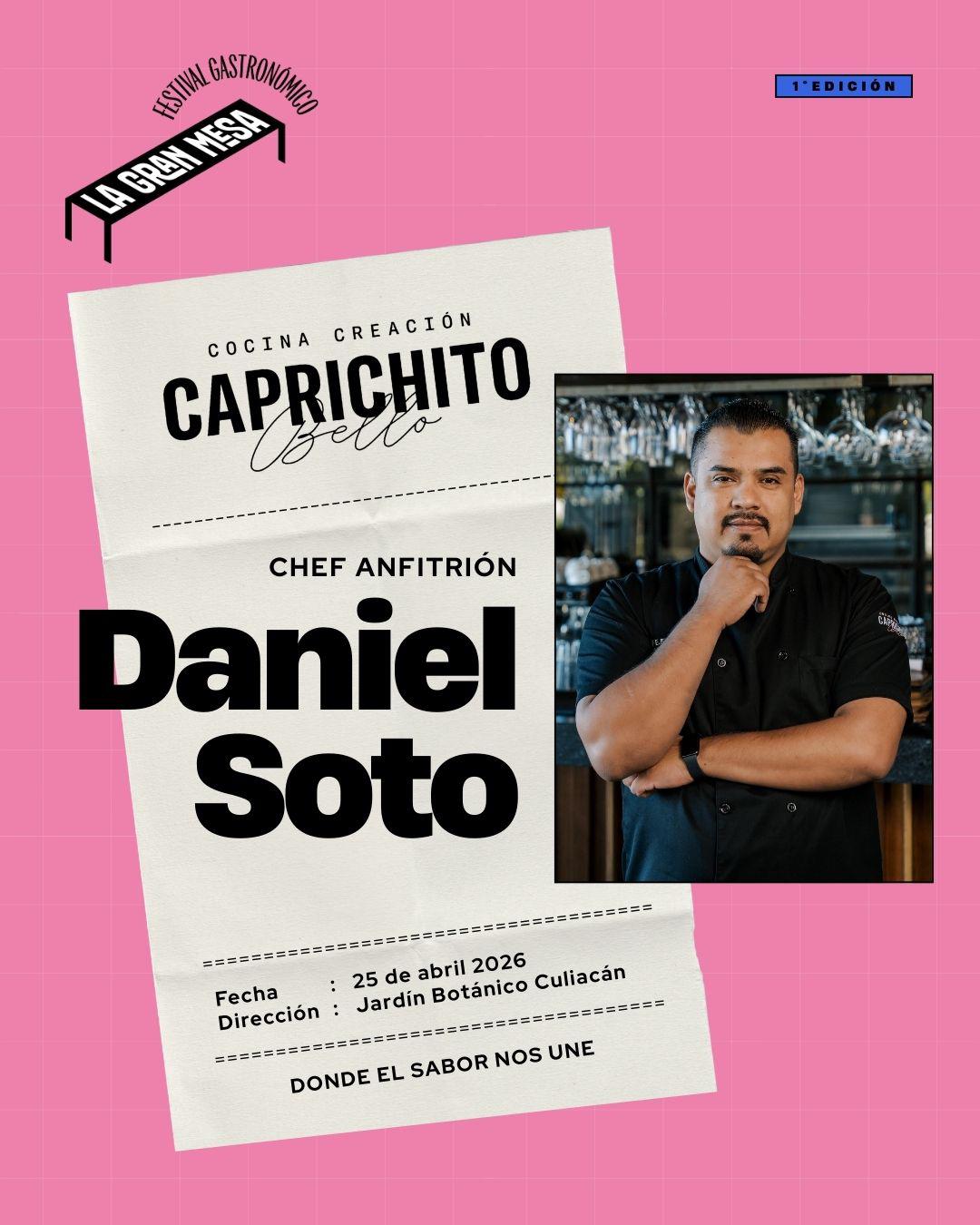 $!La Gran Mesa, es el mejor pretexto para unirnos como sinaloenses, señala Daniel Soto