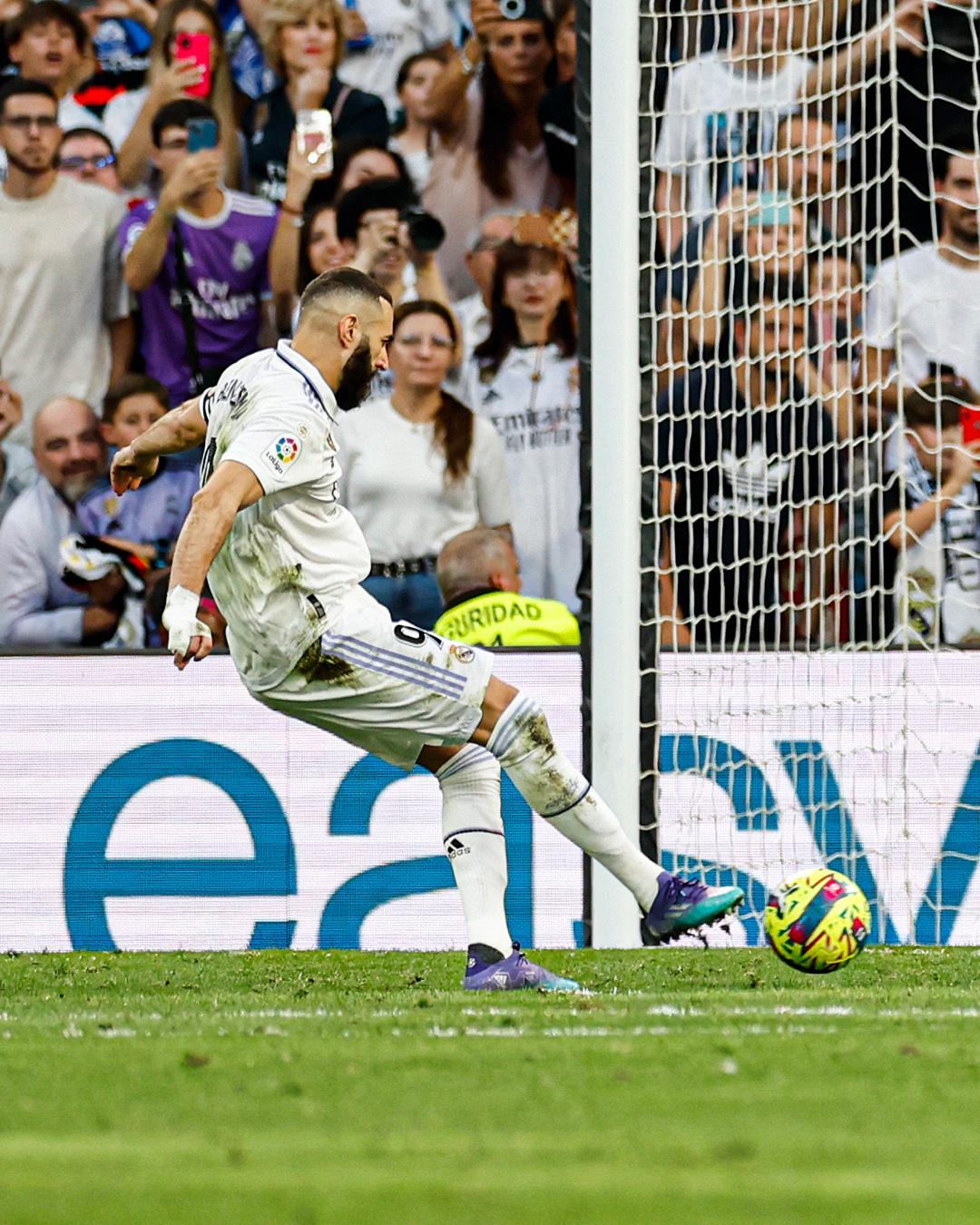 $!Karim Benzema supera a Hugo Sánchez como goleador en LaLiga
