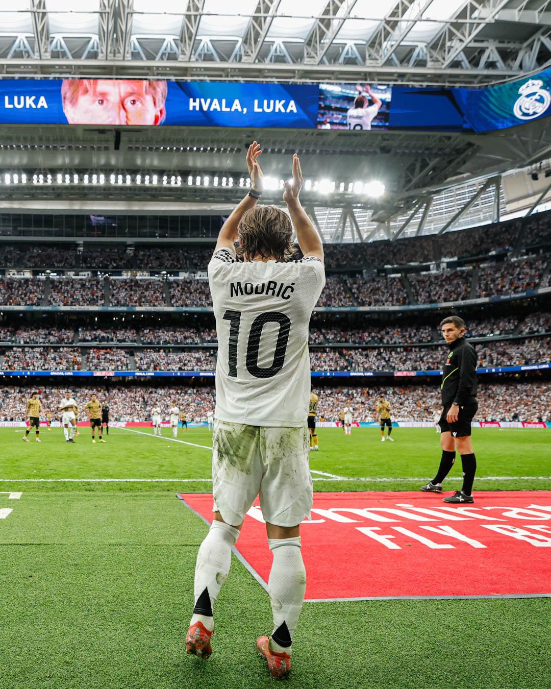 $!Real Madrid gana en el Bernabéu en despedida de Modric y Ancelotti