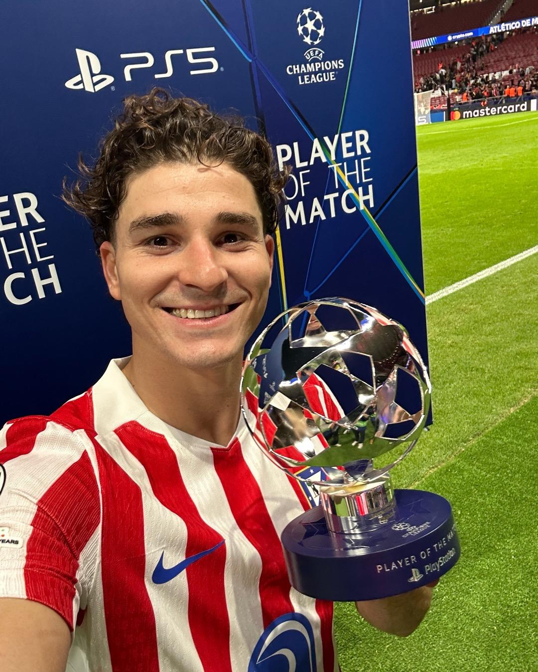 $!El Atlético alarga la fiesta con otra goleada, ahora en la Champions