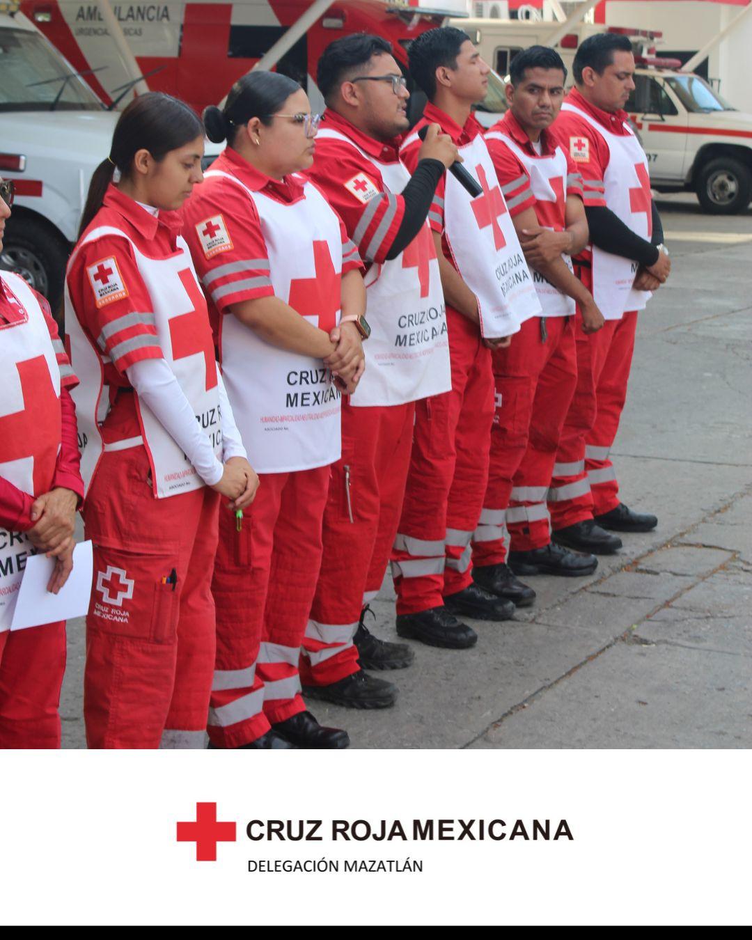 $!Delegación Mazatlán conmemora el Día Mundial de la Cruz Roja reafirmando su misión humanitaria