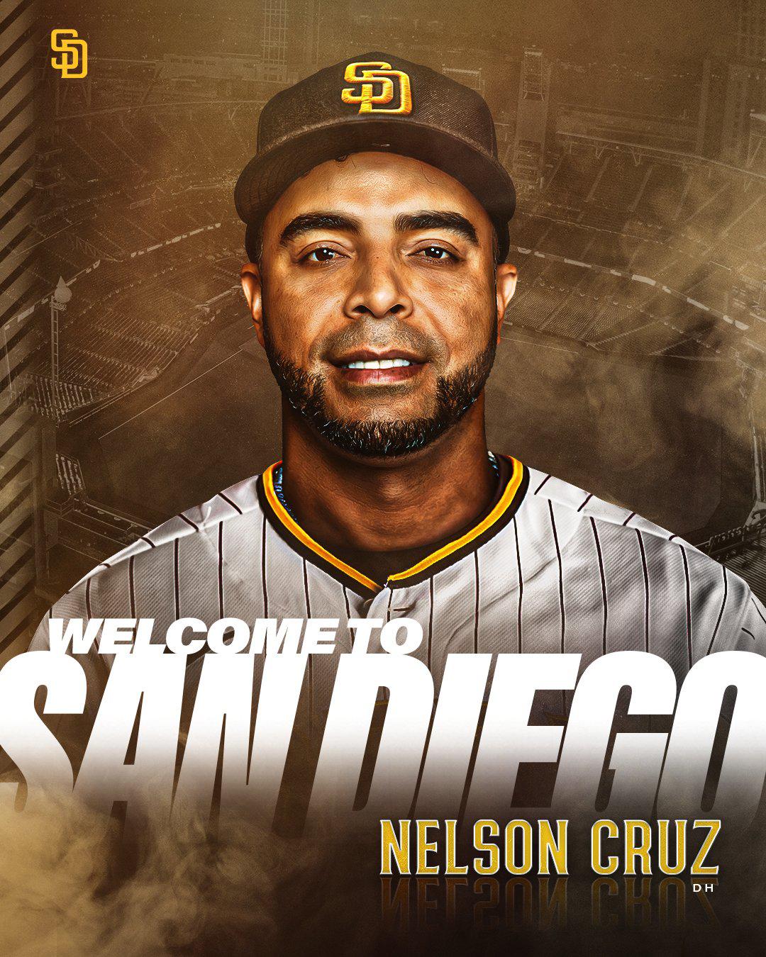 $!Padres oficializan la firma de Nelson Cruz por una campaña