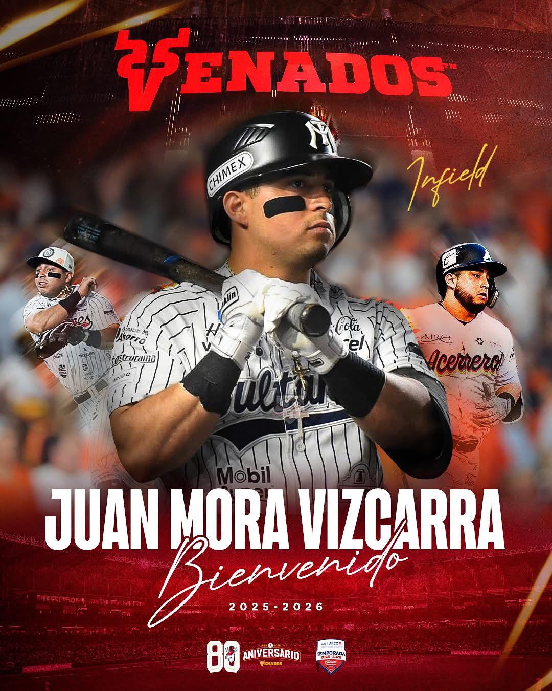 $!Juan Mora llega al puerto para defender el jersey de Venados de Mazatlán