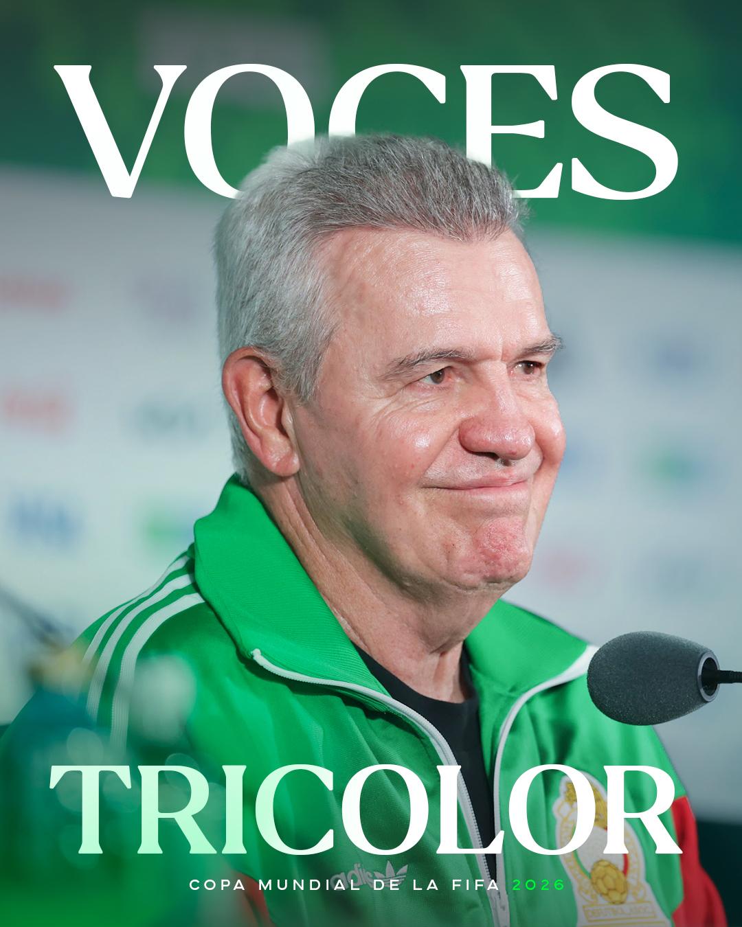 $!Javier Aguirre confía en el Tri: ‘Creo fervientemente que podemos ganarle a Inglaterra’
